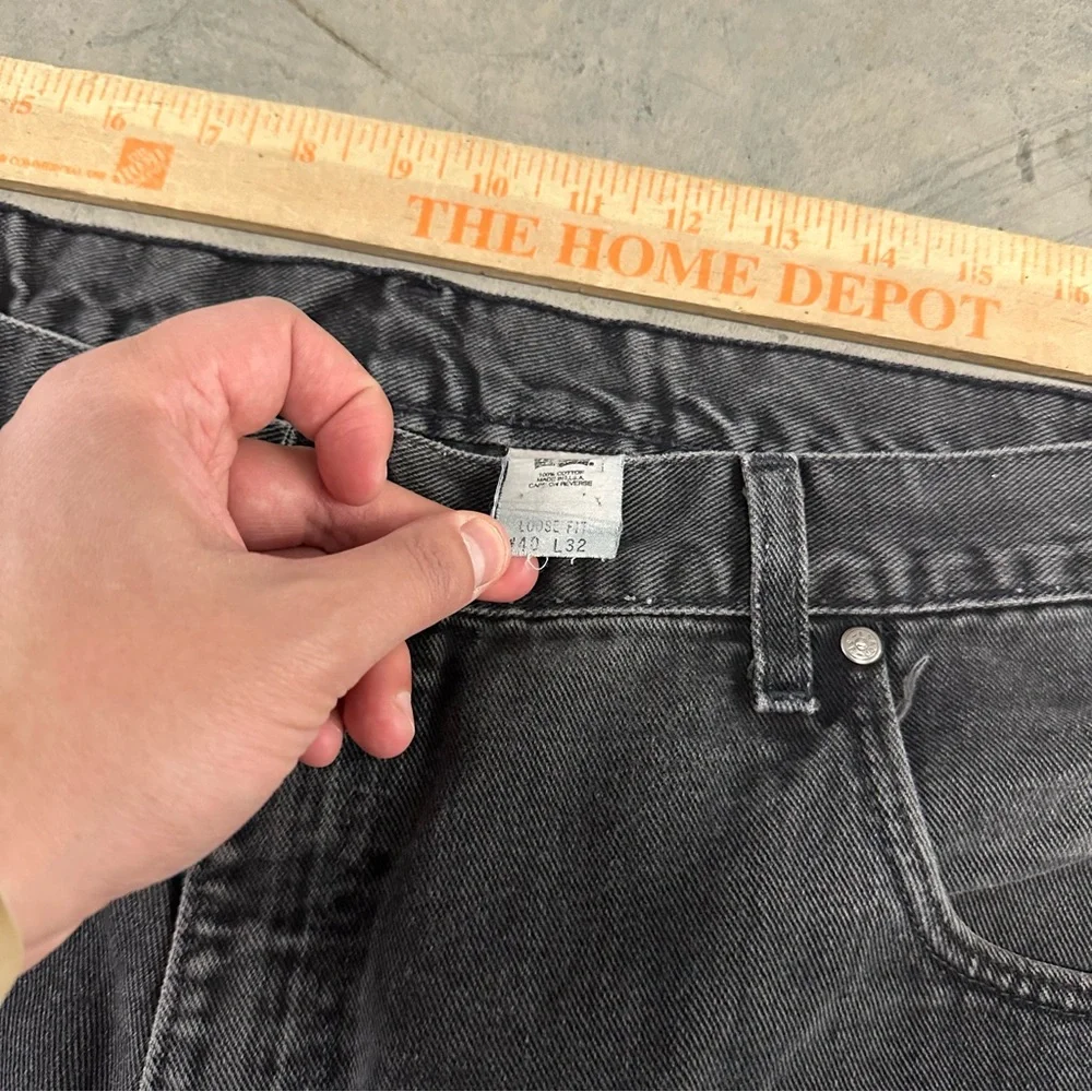 Vintage Levis 540 Jeans Mens 40x32 Medium Wash faded black Brown Tab Made In USA